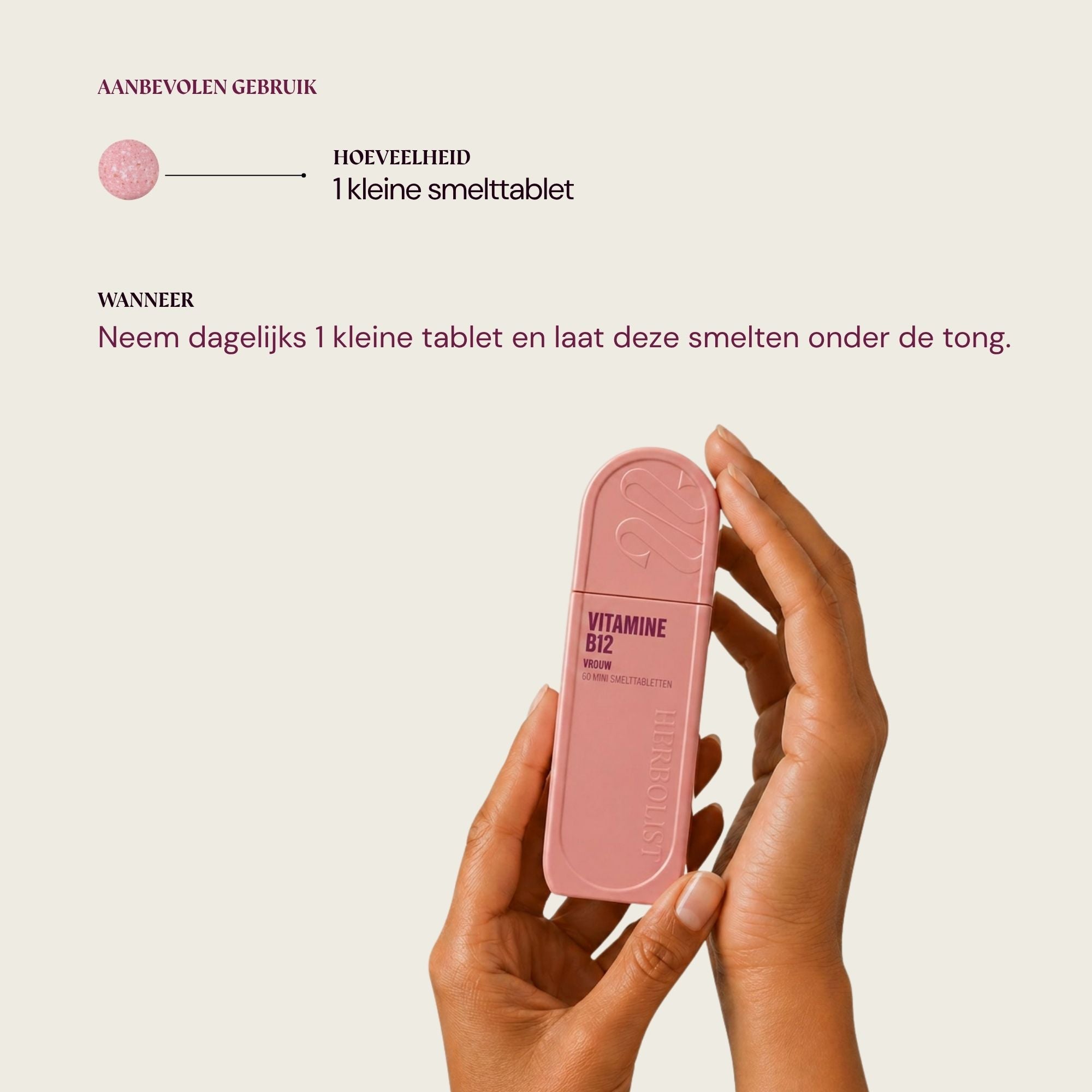 Herbolist Vitamin B12 für Frauen