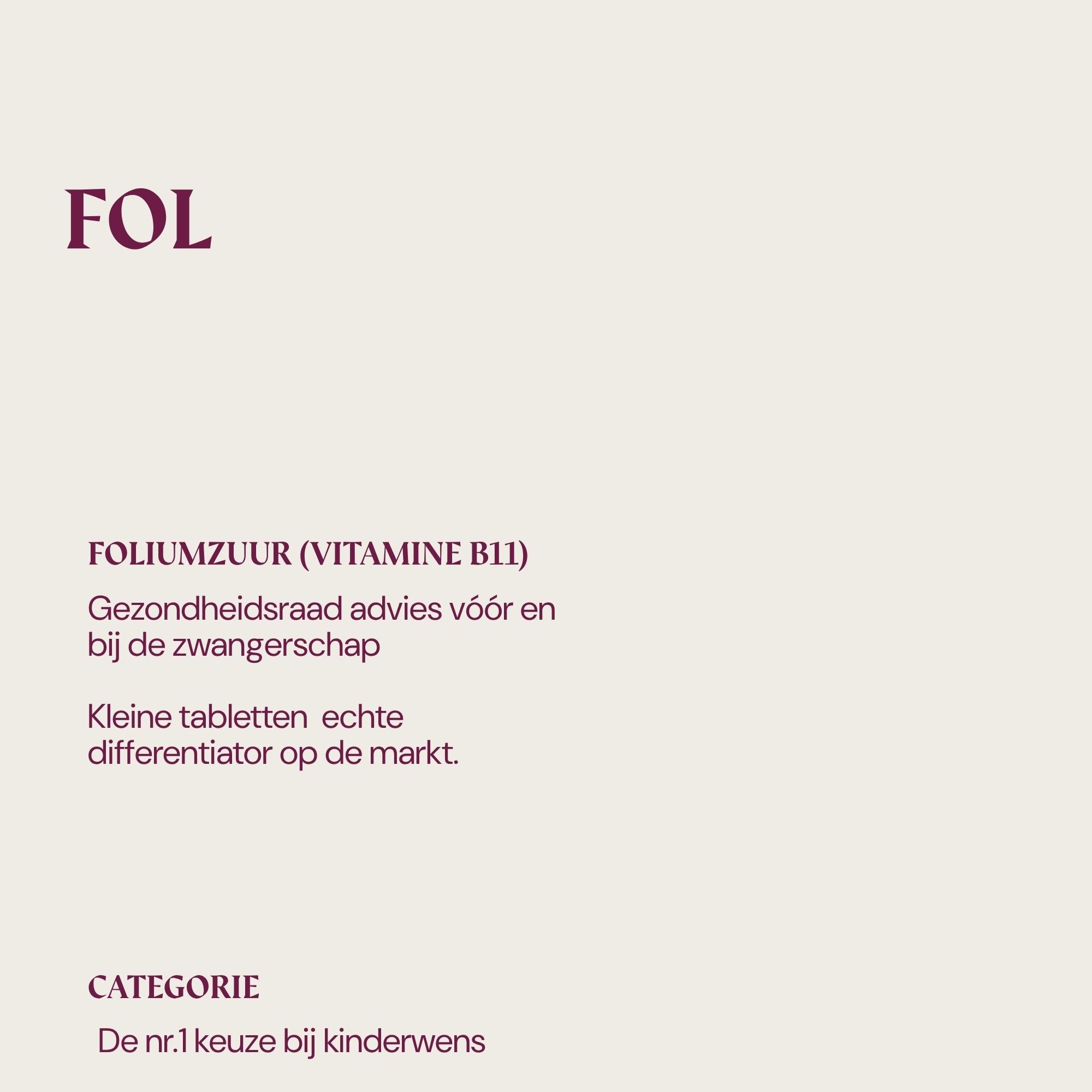 Herbolist Folsäure für Frauen