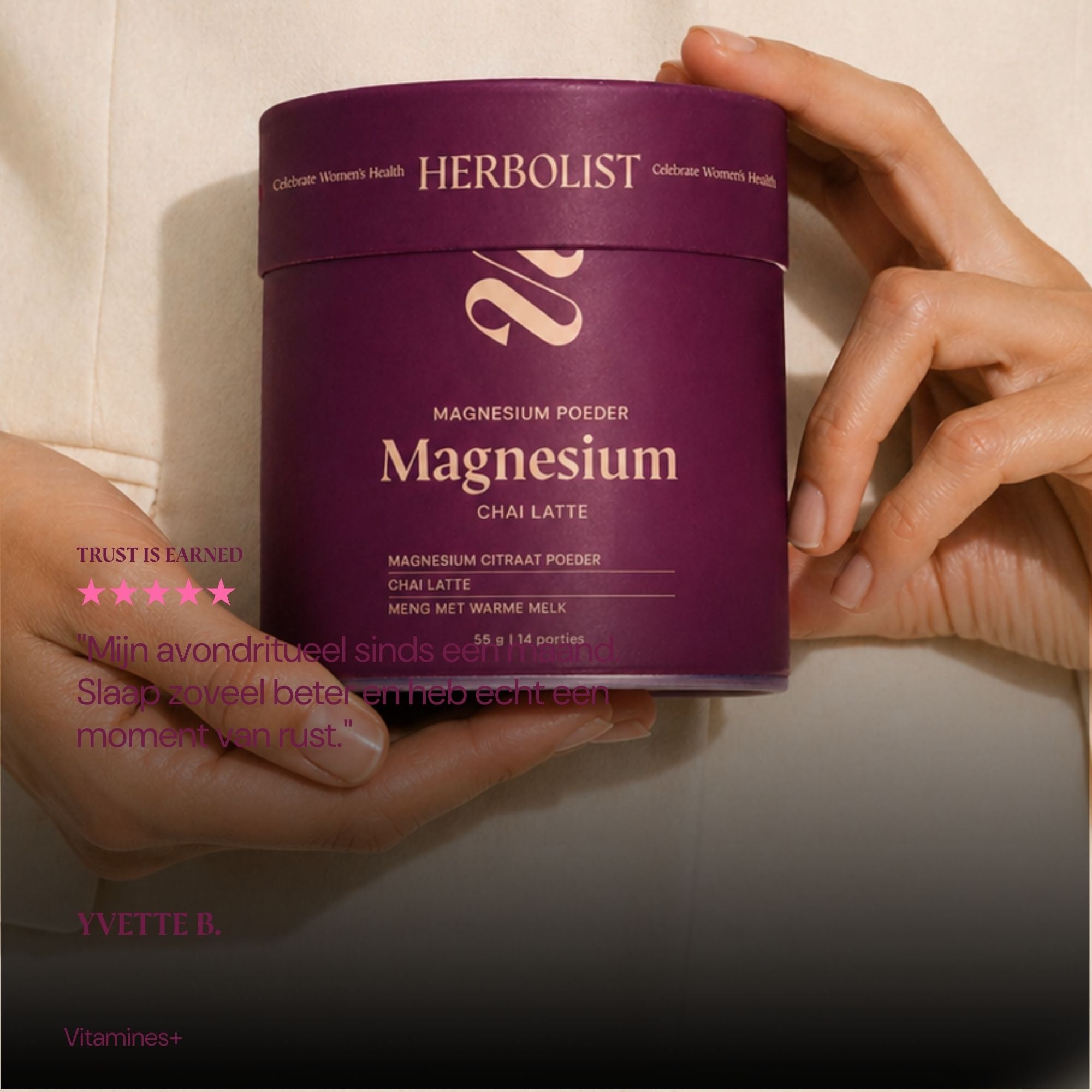 Magnesium Pulver – Chai Latte