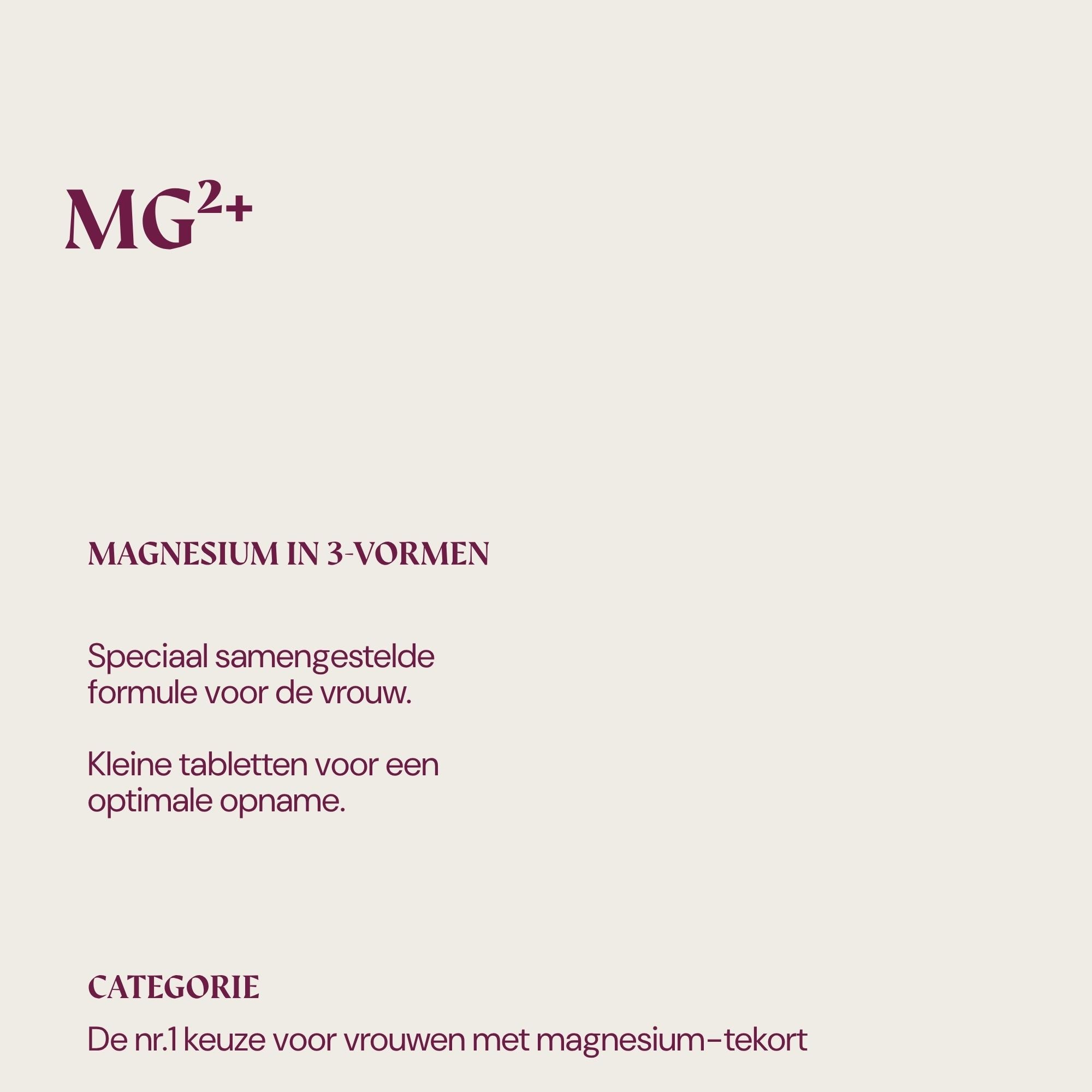 Herbolist Magnesium für Frauen